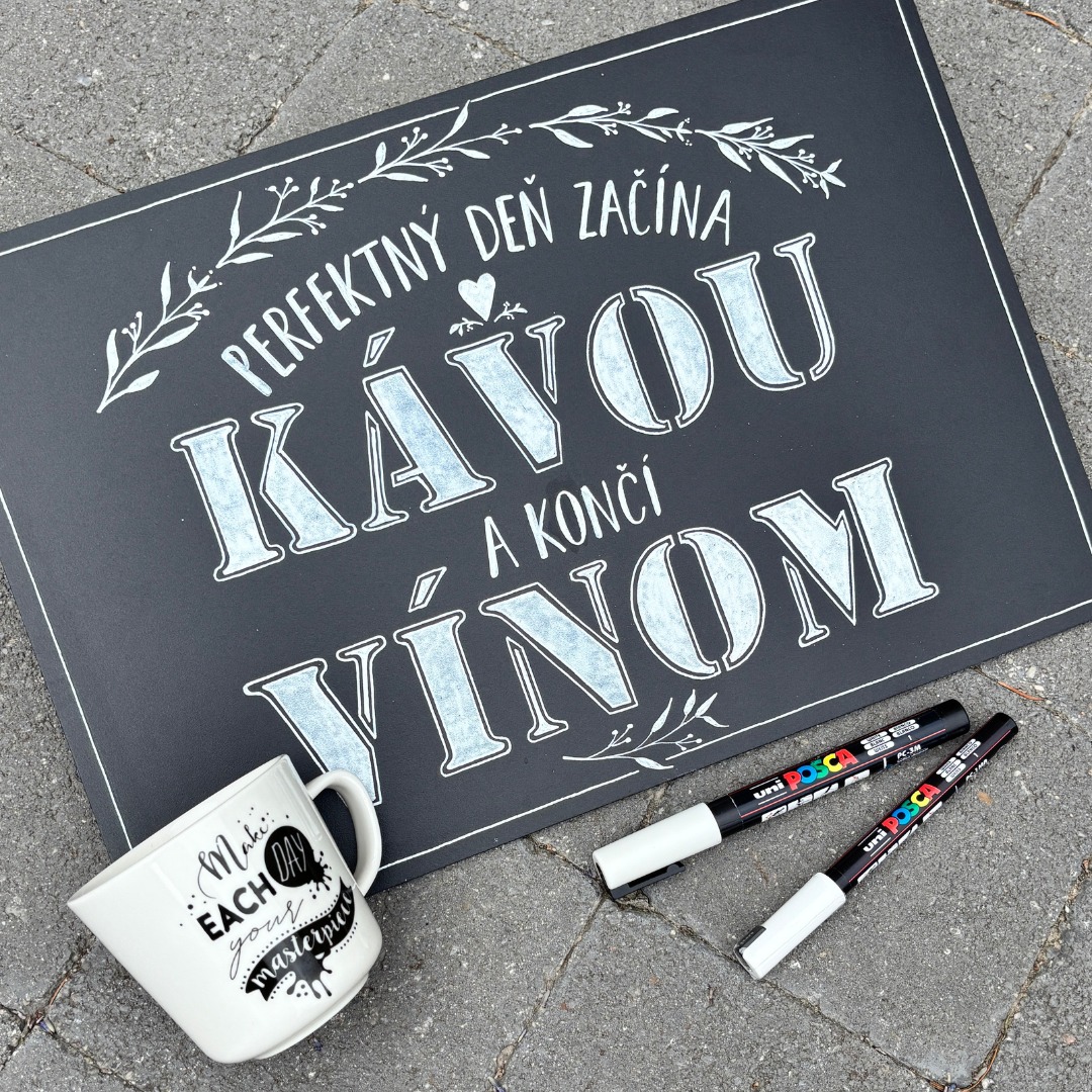 Píšeme na čiernu tabuľu - workhop