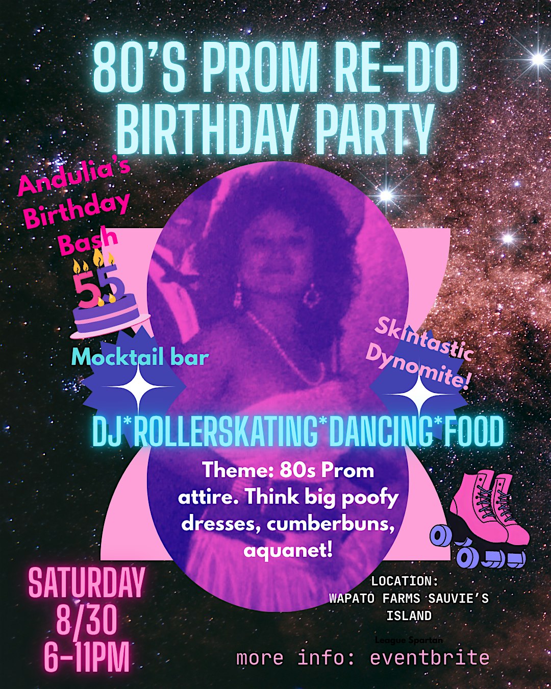 Andulia's 80s Prom Re-Do Birthday Party