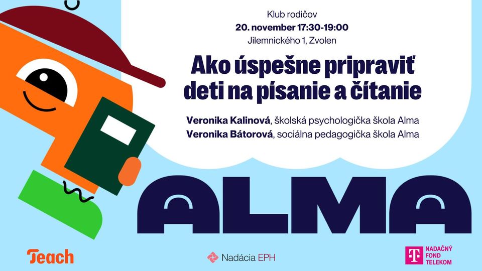 KLUB PREDŠKOLÁKOV: Ako úspešne pripraviť deti na písanie a čítanie