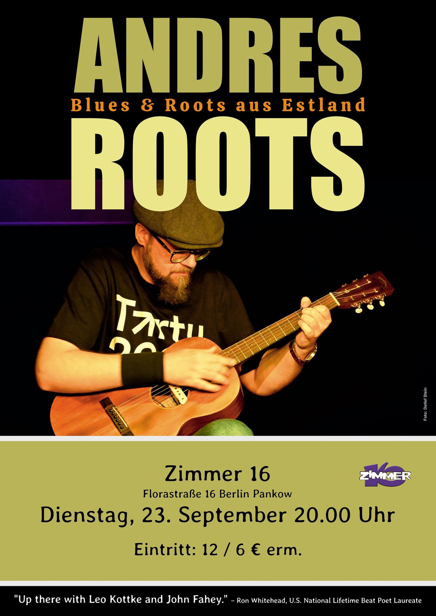 Andres Roots @ Zimmer16, Pankow