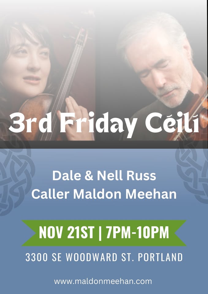 3rd Friday Céilí Dance with Dale & Nell Russ