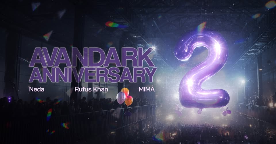 2nd Avandark anniversary | Neda | Rufus Khan | MIMA 🎆
