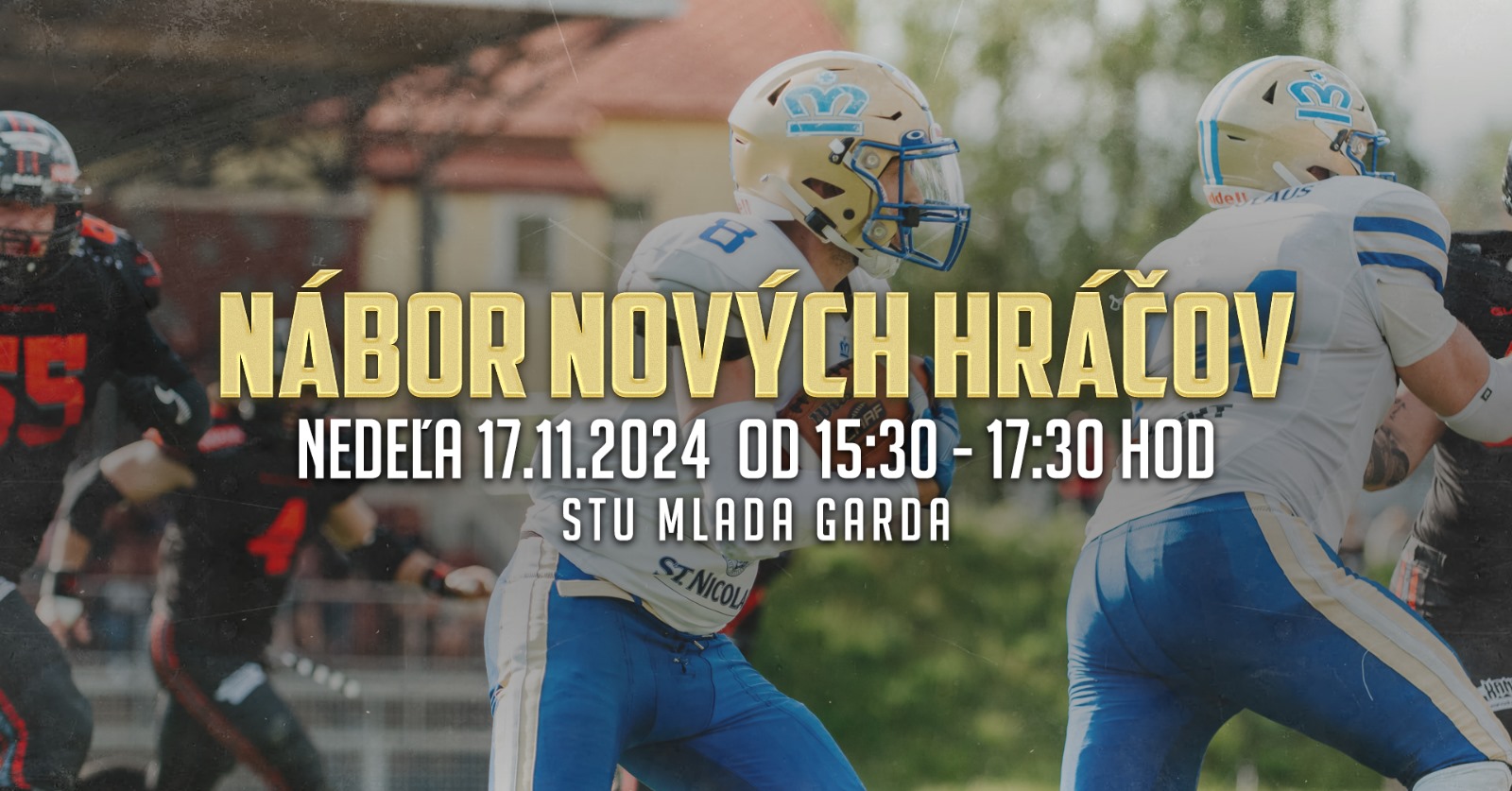 🏈 #5 NÁBOR NOVÝCH HRÁČOV - Staň sa americkým futbalistom