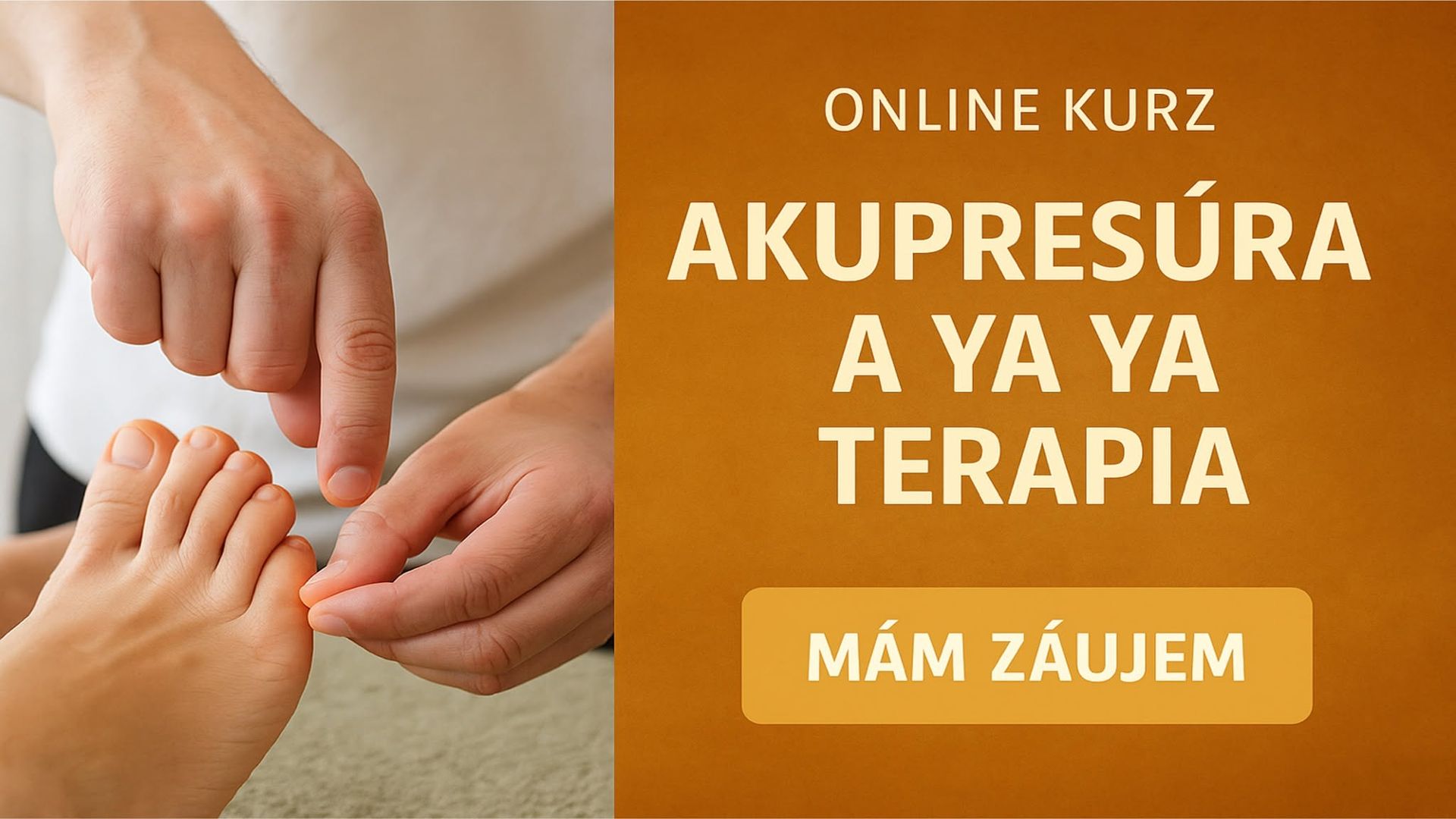 Akupresúra a Ya Ya terapia – prax naživo