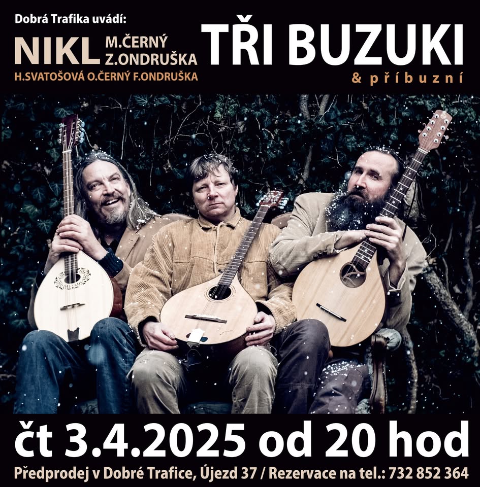 Petr NIKL - Tři buzuki v Dobré trafice