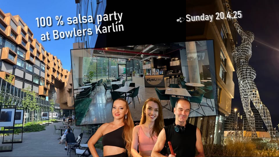 100% Salsa party at Bowlers Karlín 🪇🪘🎹