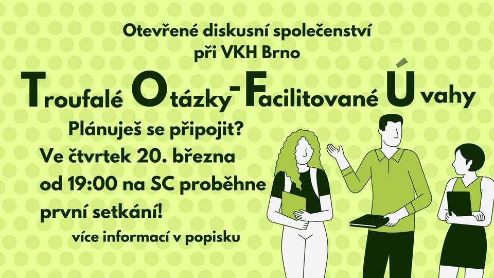 První setkání diskusního společenství TOFU