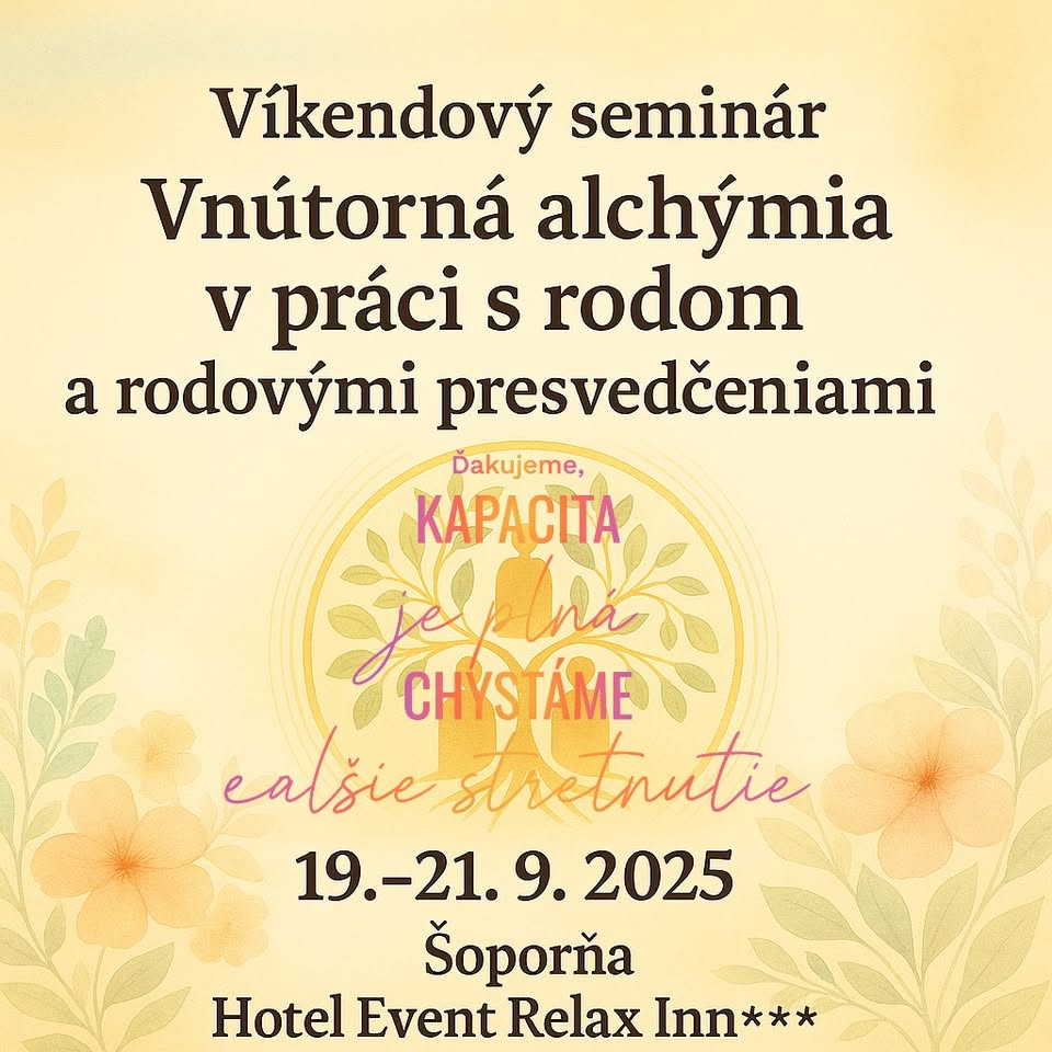 Cesta do hĺbky:  Rodové presvedčenia - víkendový workshop