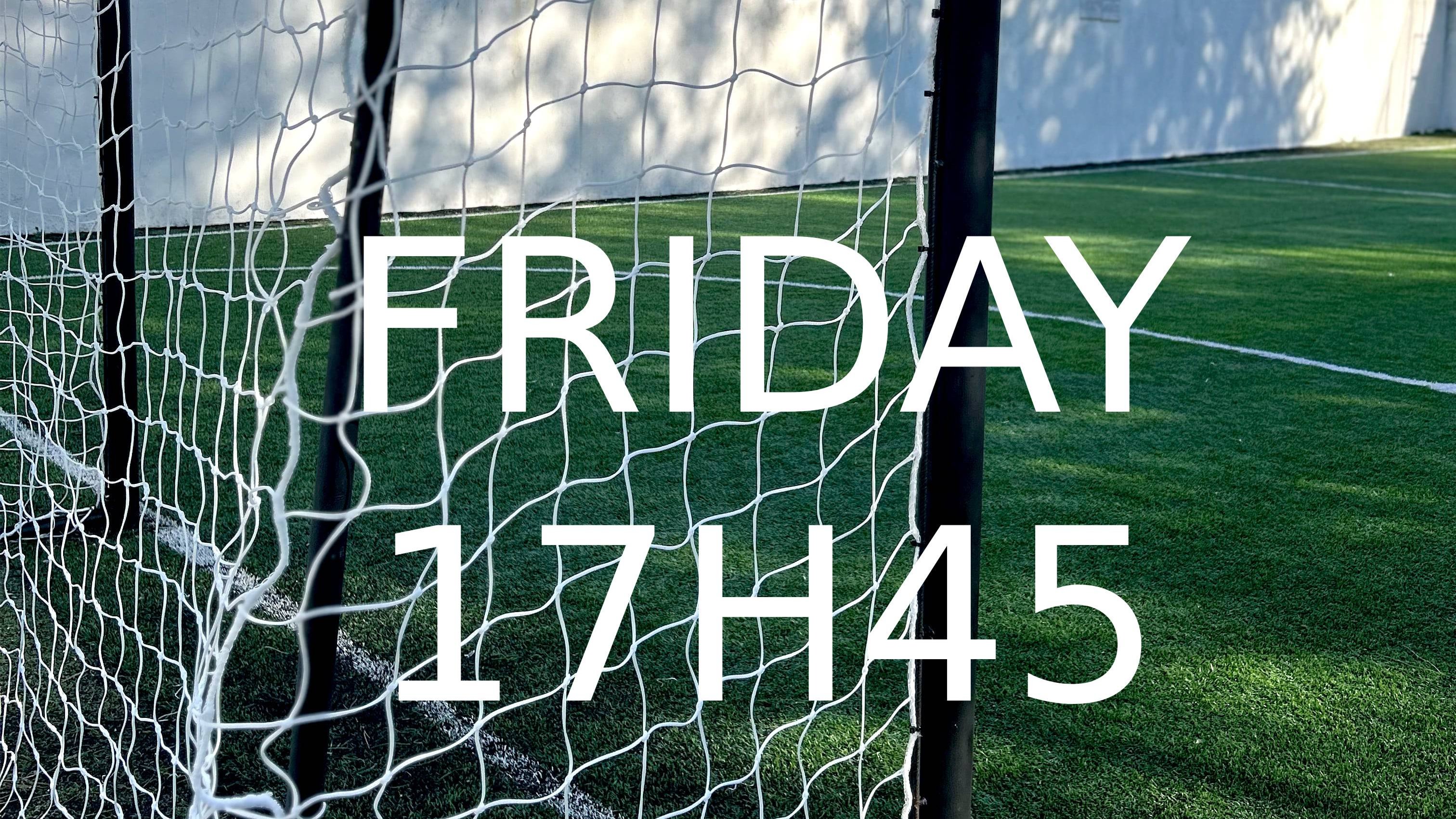 5v5 Football | Campolide |  Friday 17h45 | 1h | 4€ | Register in our WEBSITE