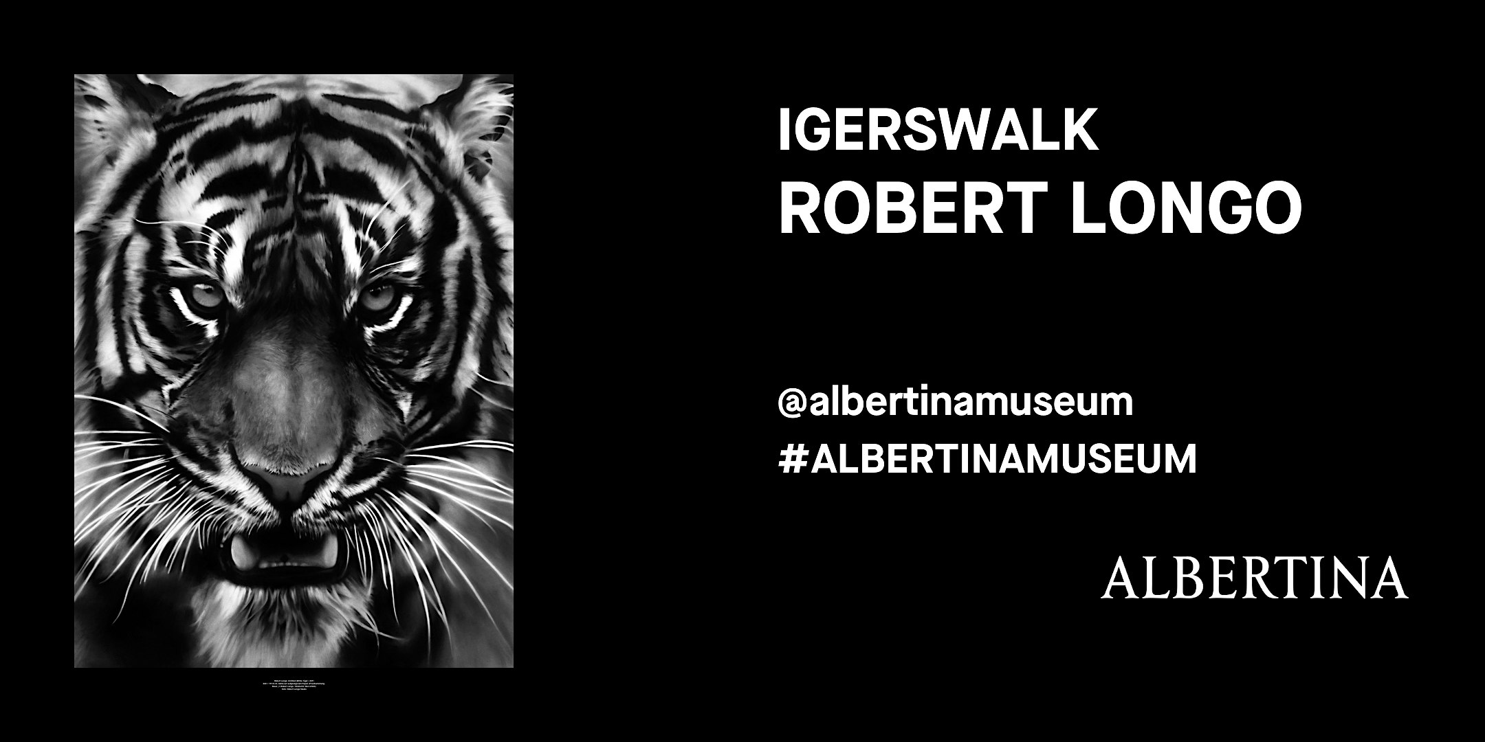 IGersWalk in der Albertina – Robert Longo(empty museum)