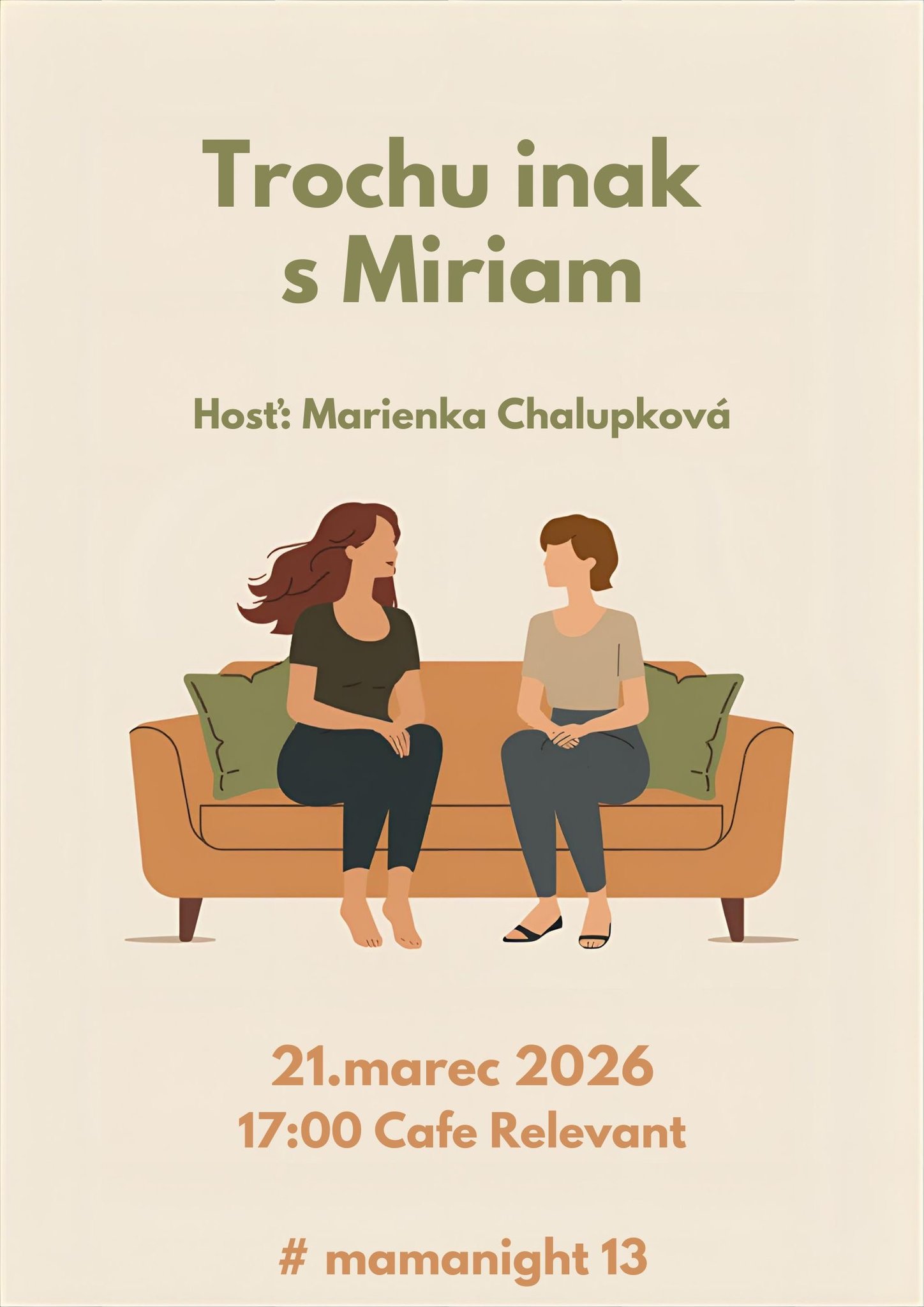 Mama night #13: Trochu inak s Miriam