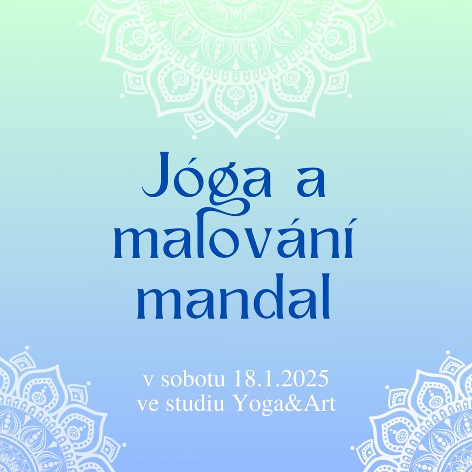 Jóga & malování mandal (s novoročním záměrem)
