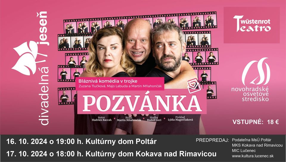 Teatro Wüstenrot - Pozvánka