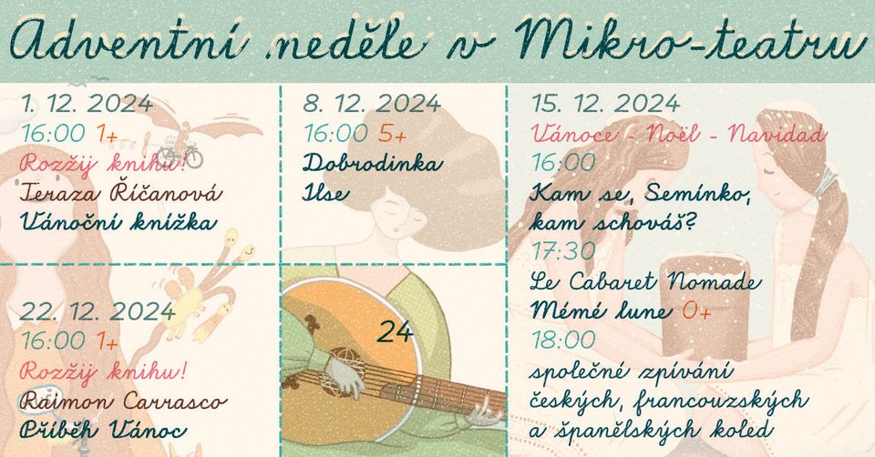 Adventní neděle v Mikro-teatru