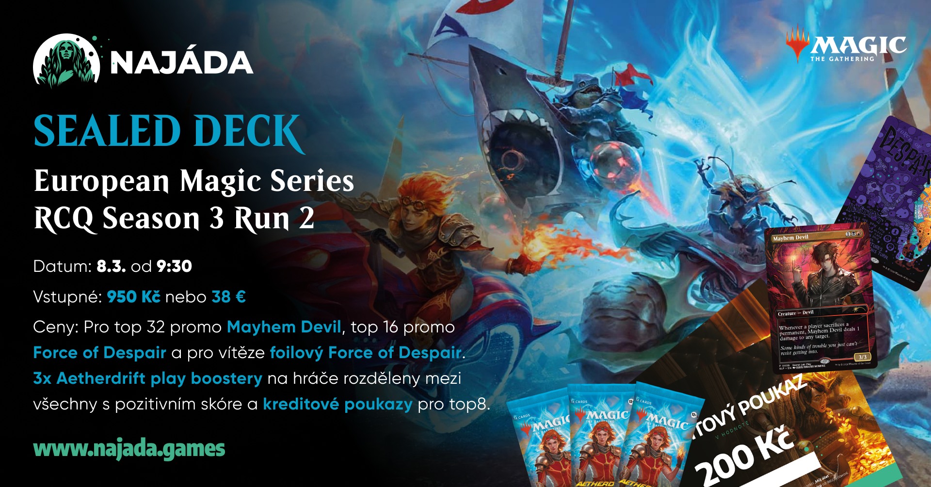 European Magic Series RCQ Seaseon 3 Run 2 Sealed Deck