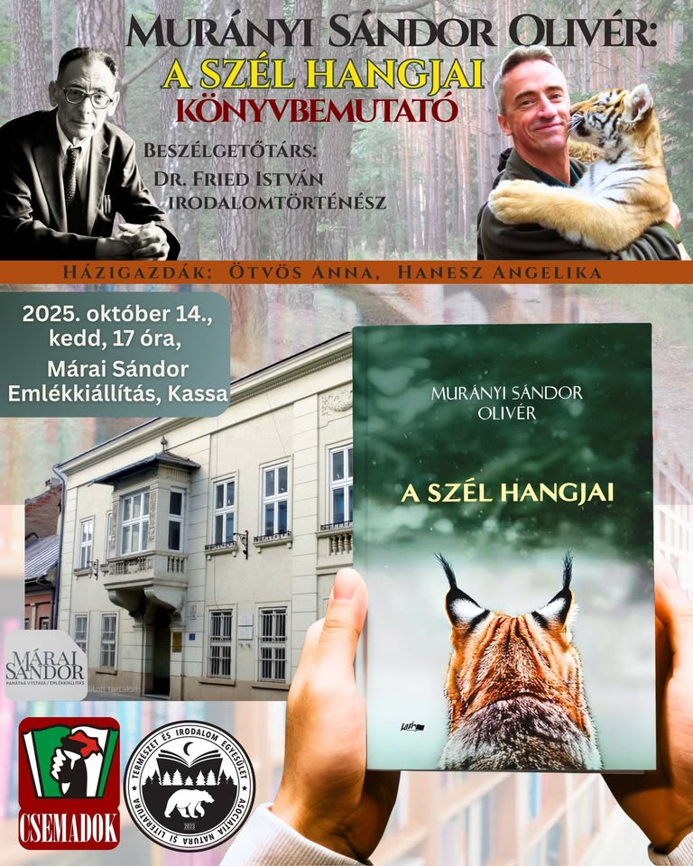 A szél hangjai – kassai könyvbemutató