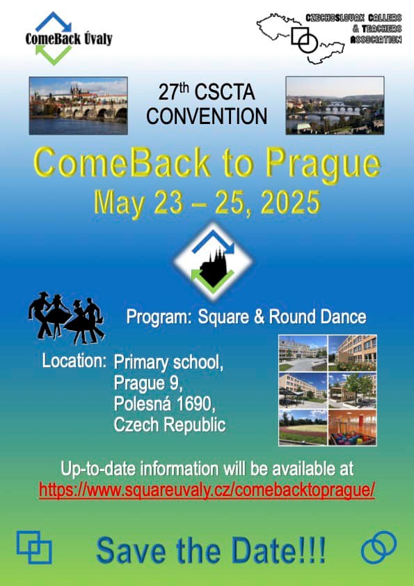 ComeBack to Prague, 27th CSCTA Convention 2025 - Praha, Square Dance, Round Dance)