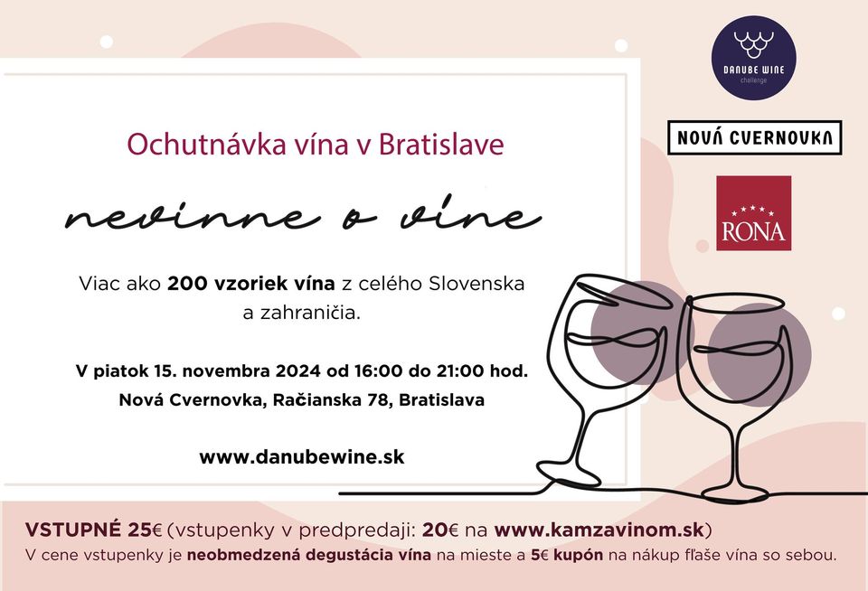Nevinne o víne v Bratislave