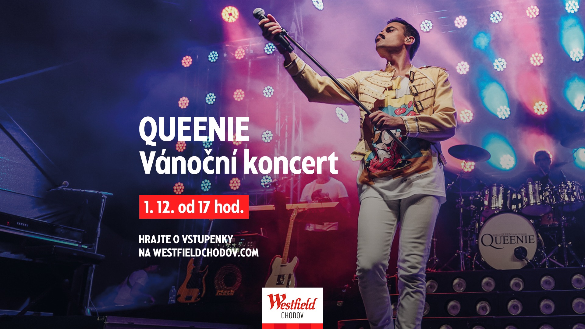 Vánoční koncert QUEENIE ve Westfield Chodov