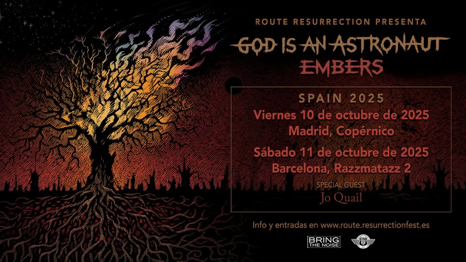 Route Resurrection: God Is An Astronaut (Barcelona, 2025)