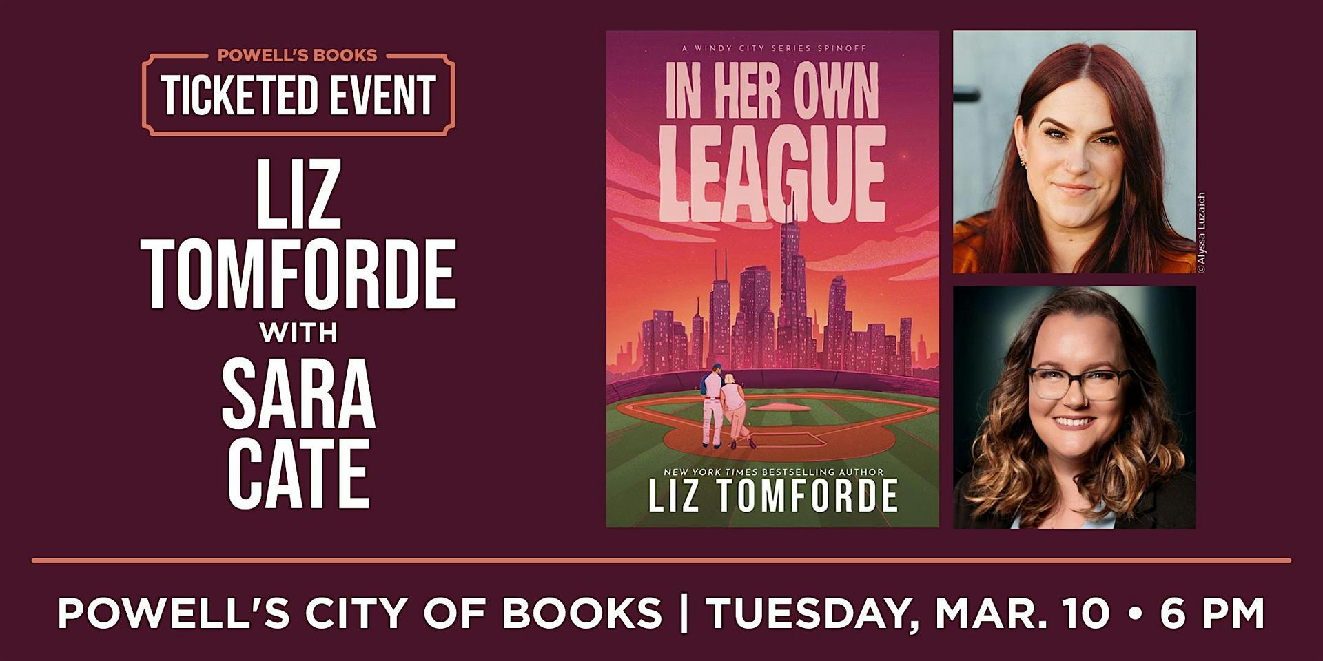 Liz Tomforde in Conversation With Sara Cate