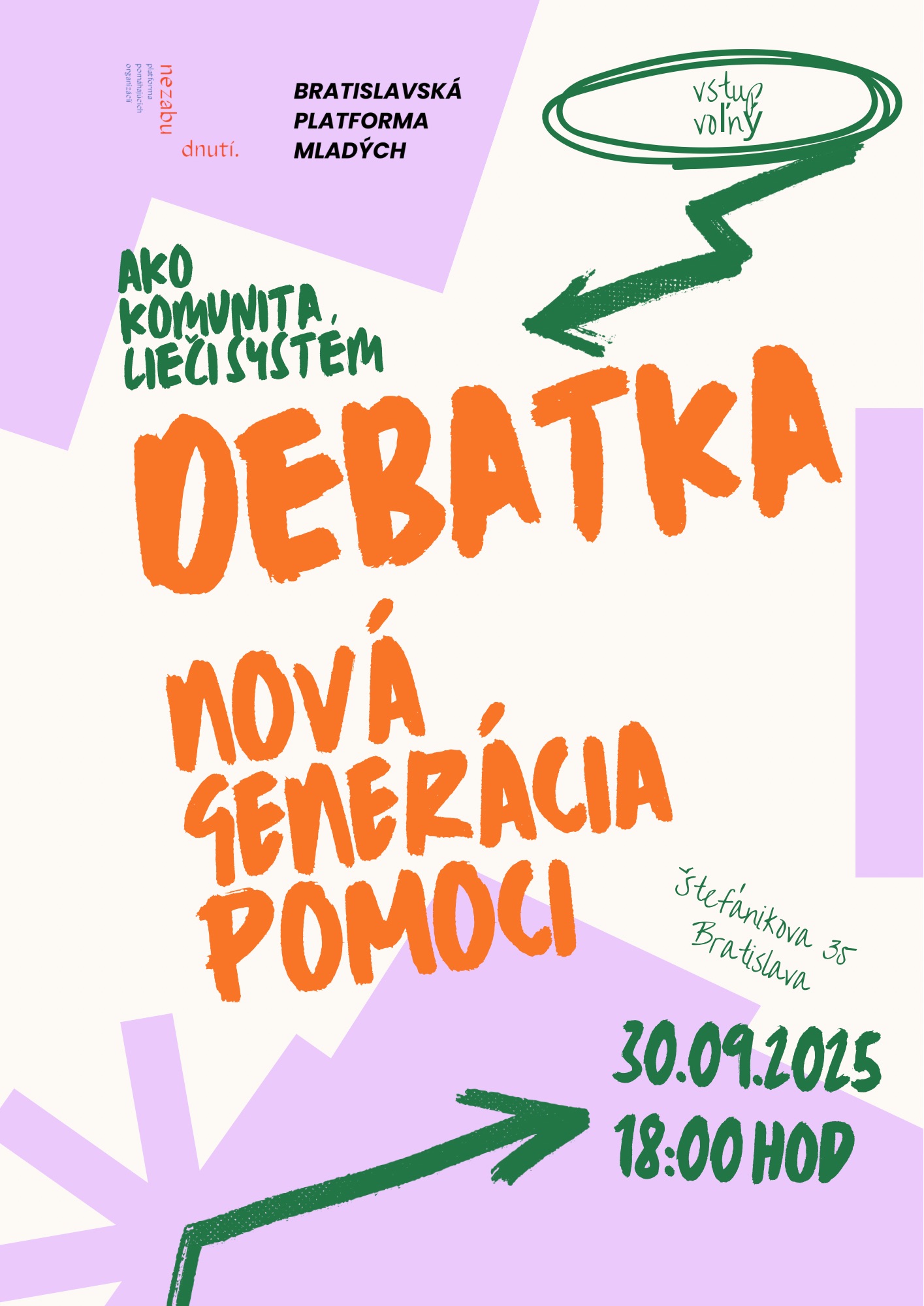 DEBATKA nová generácia pomoci