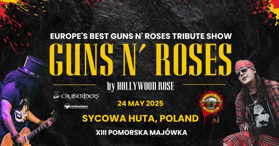 🌹 Live - GUNS N' ROSES tribute concert 💥 XIII Pomorska Majówka