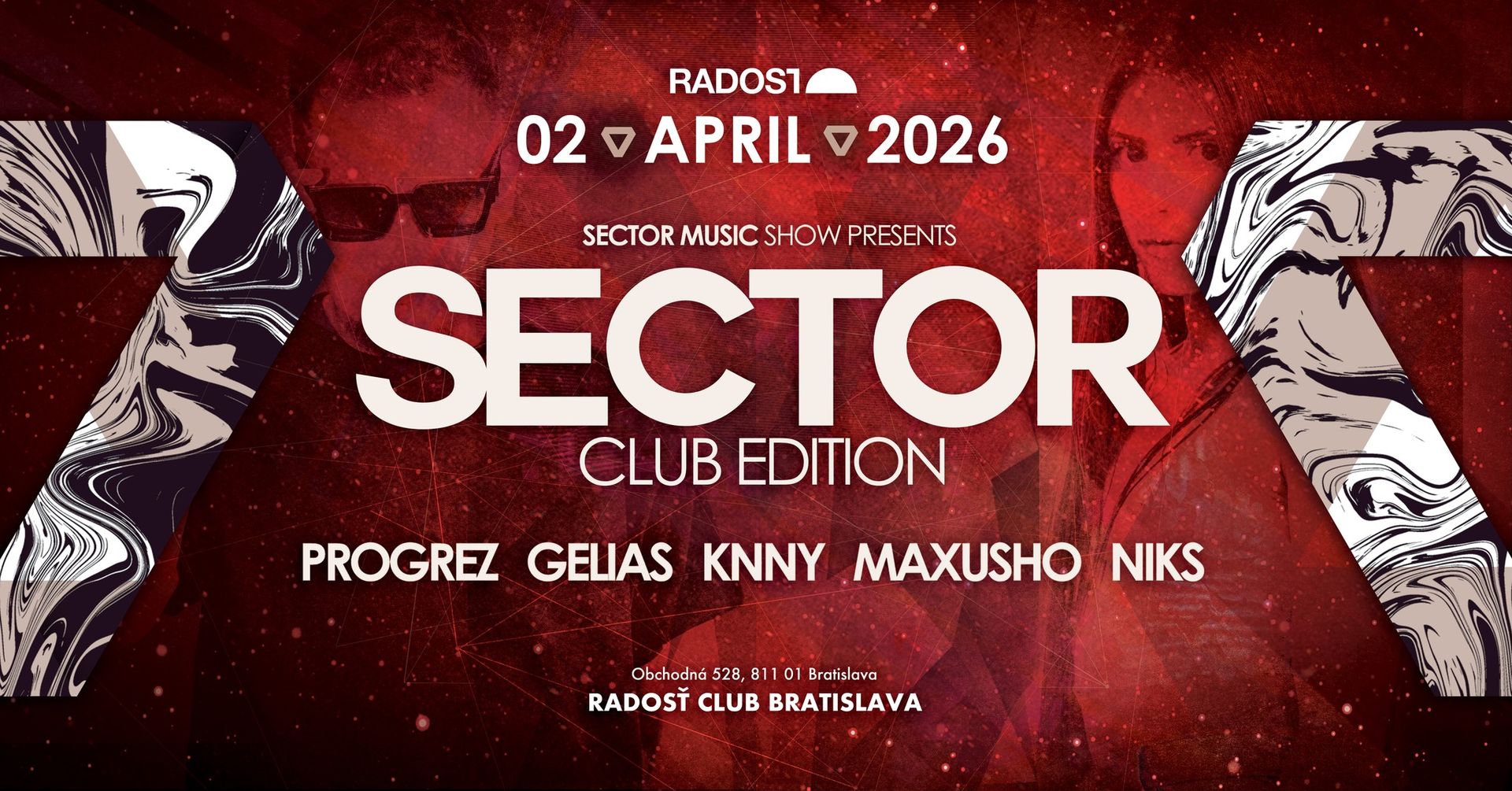 SECTOR | Club Edition | 02.04.2026 | Radost Club Bratislava