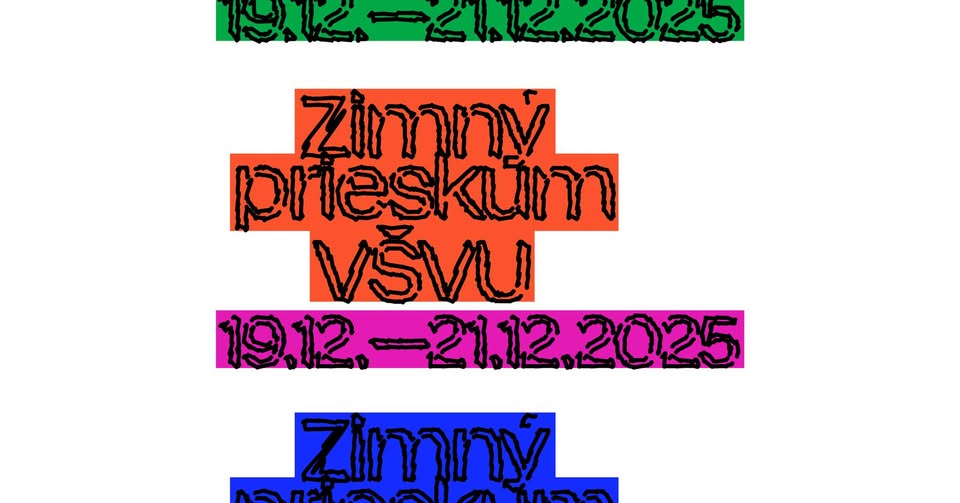 Zimný prieskum_VŠVU_2025