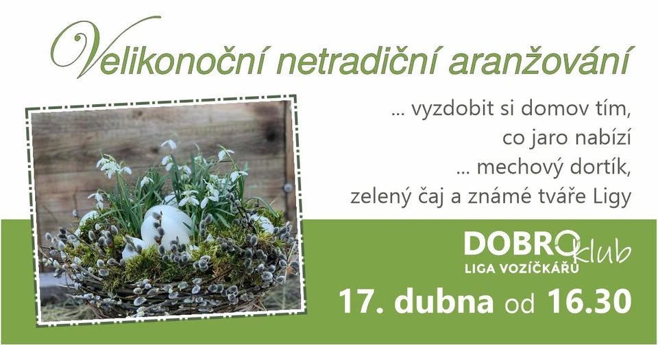 Velikonoční netradiční aranžování
