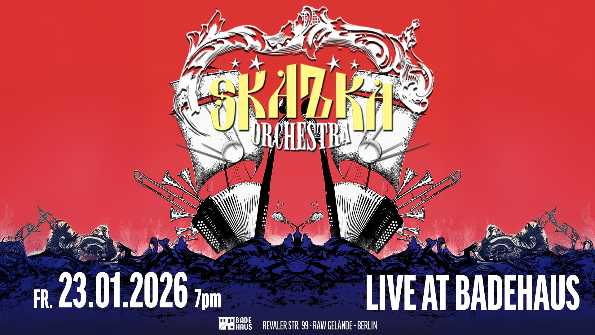 Skazka Orchestra - Live @ Badehaus