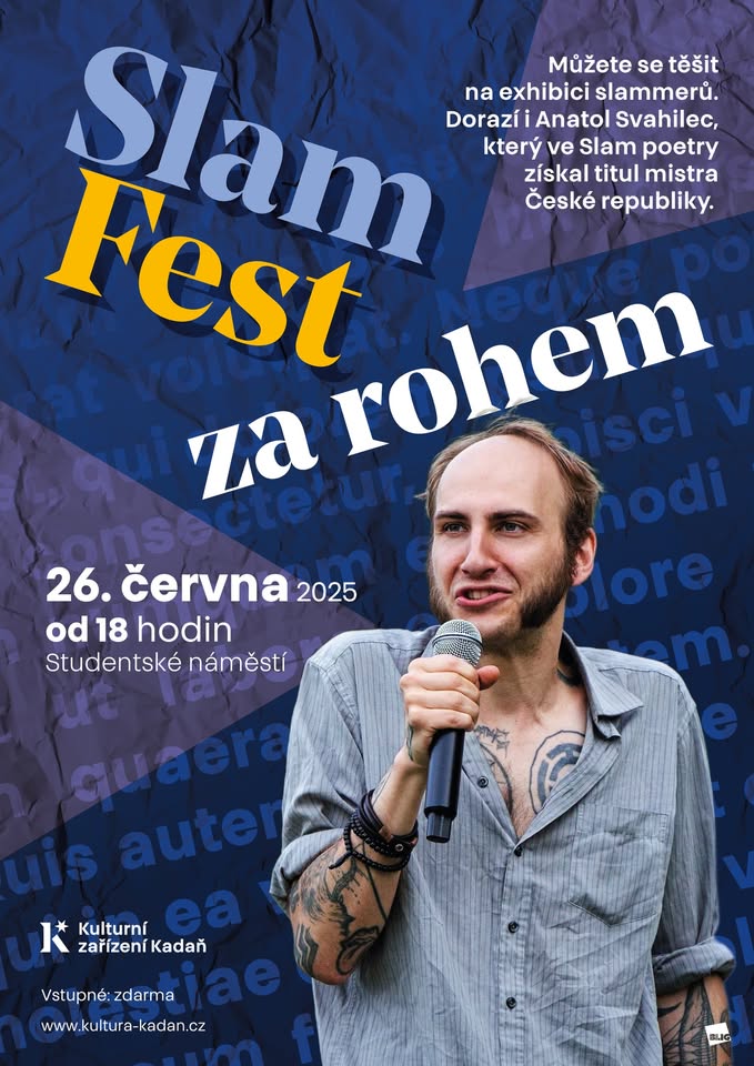 Slam Fest za rohem - open-air / Studentské náměstí / Kadaň