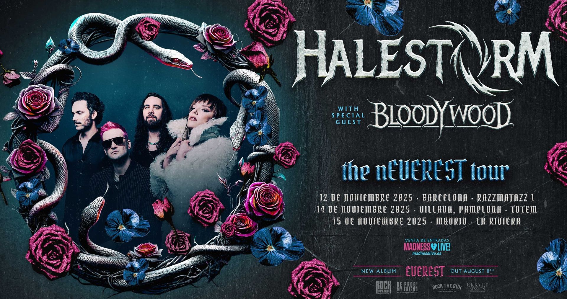 Halestorm + Bloodywood (Barcelona)
