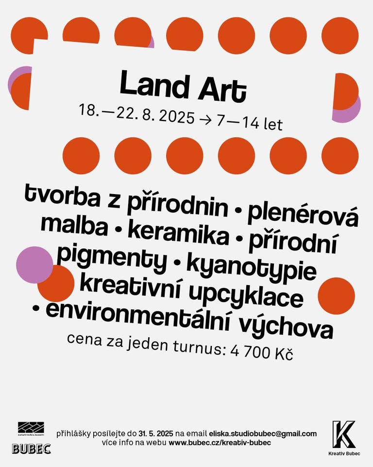 Léto ve Studiu Bubec 🌿 LAND ART 🌱