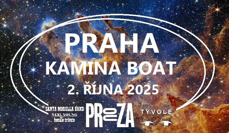 PROUZA, TyVole a Santa Morella Band - KAMINA BOAT PRAHA