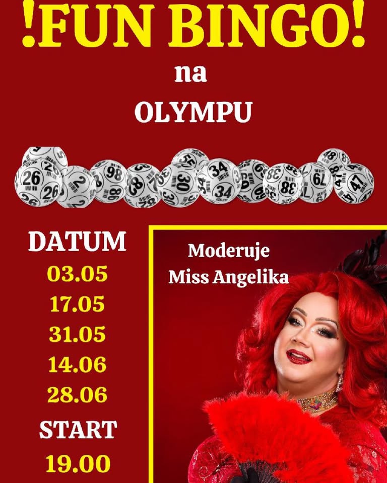 FUN BINGO NA OLYMPU!