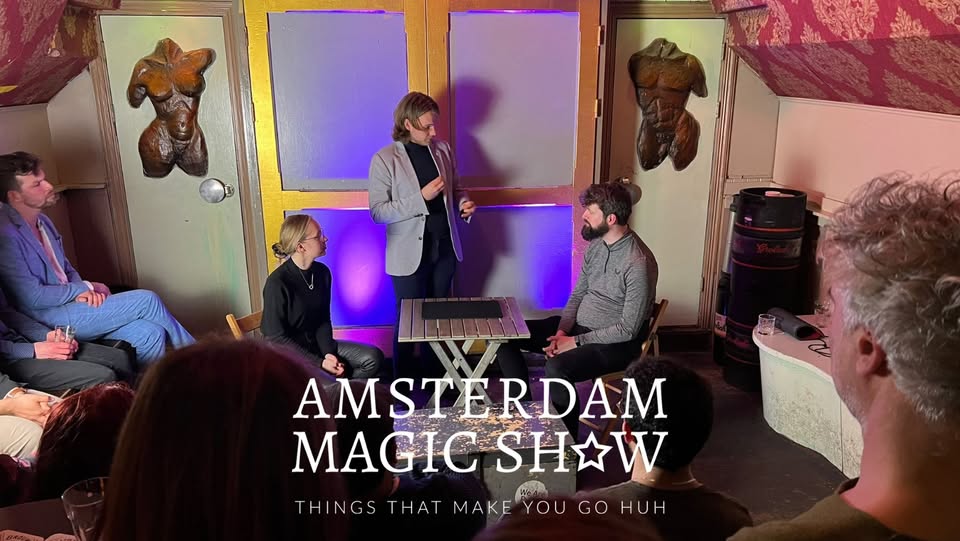 [SOLD OUT] Amsterdam Bar Magic Show