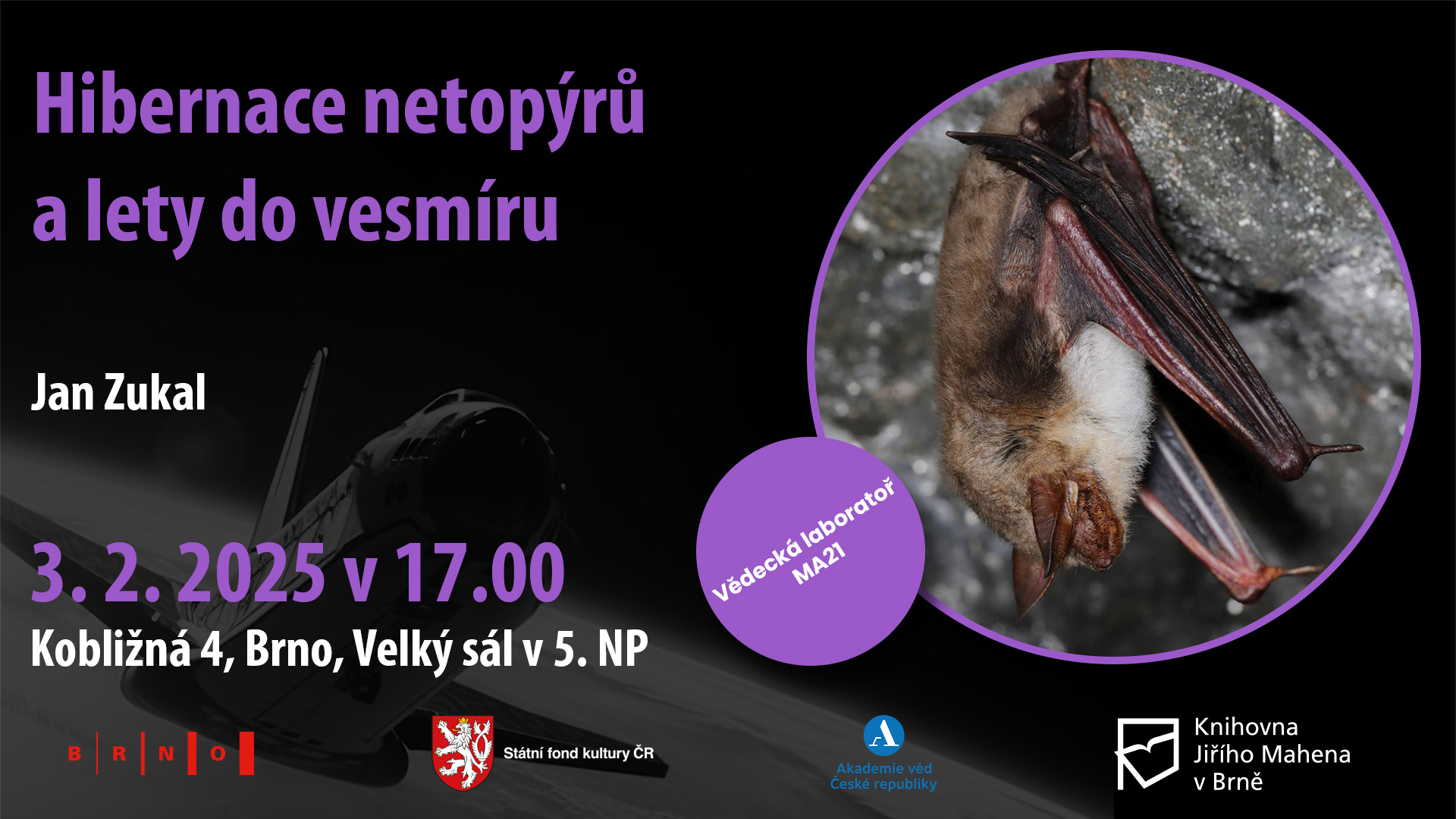 Hibernace netopýrů a lety do vesmíru