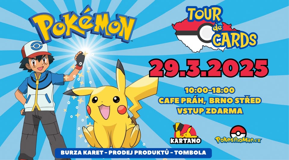 Tour de Cards - Pokémon burza