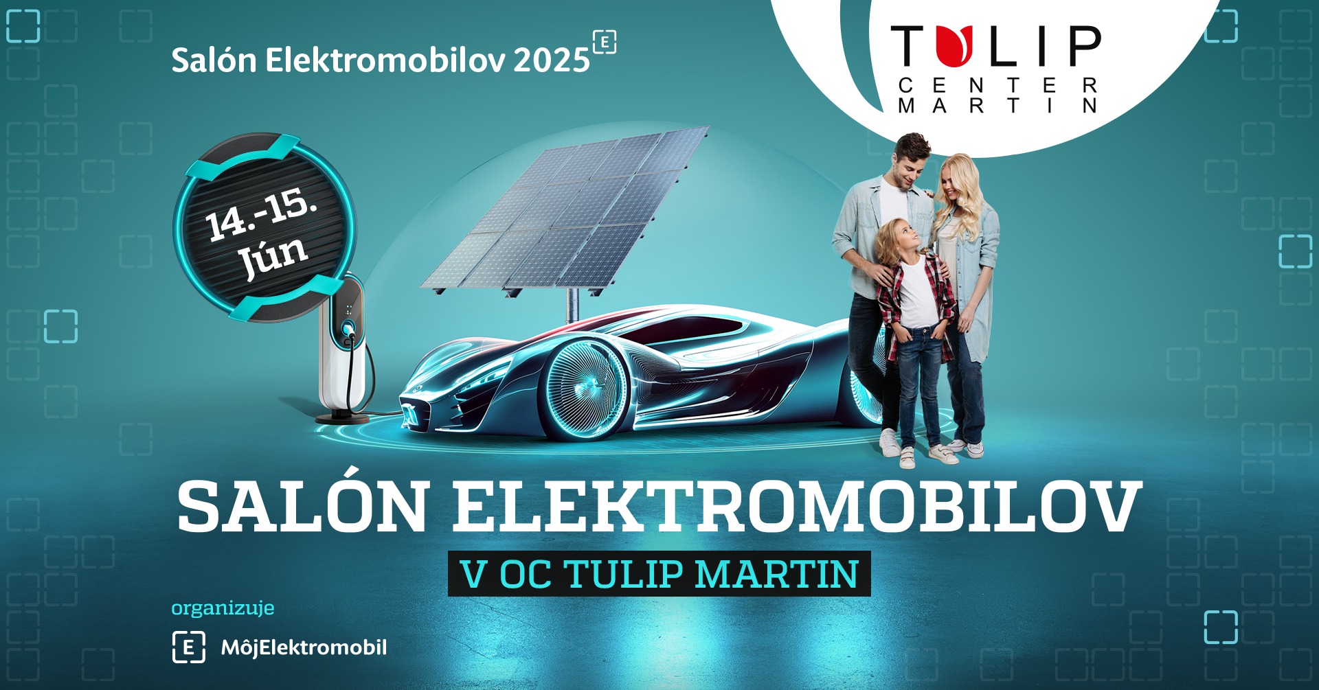 Salón Elektromobilov 2025 - OC Tulip Martin