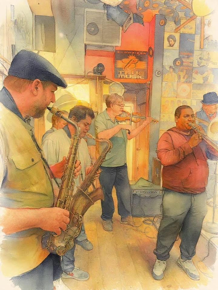 Scott Steele Band host’s Montavilla Station Sunday Night Jam! Great vibe!