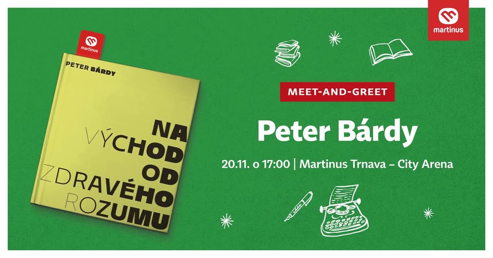 Meet-and-greet s Petrom Bárdym v Trnave