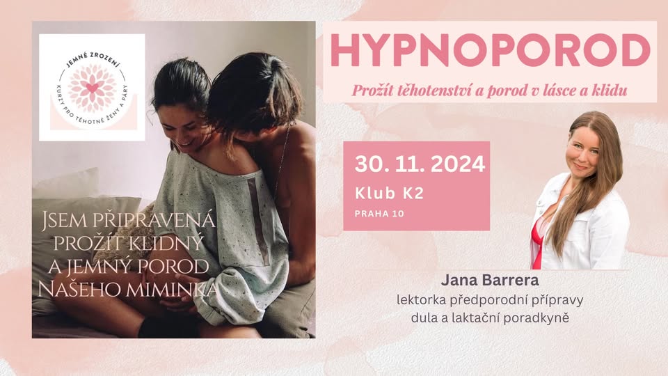 Hypnoporod - jednodenní kurz Jemného Zrození