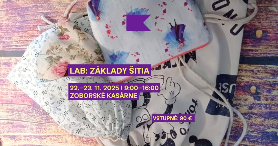 LAB: Základy šitia