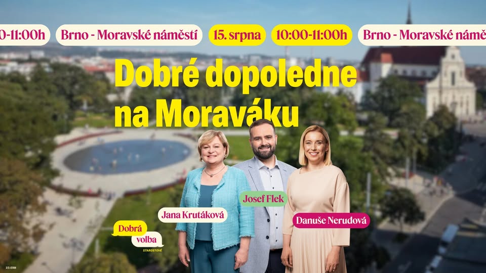Dobré dopoledne na Moraváku s Danuší Nerudovou!