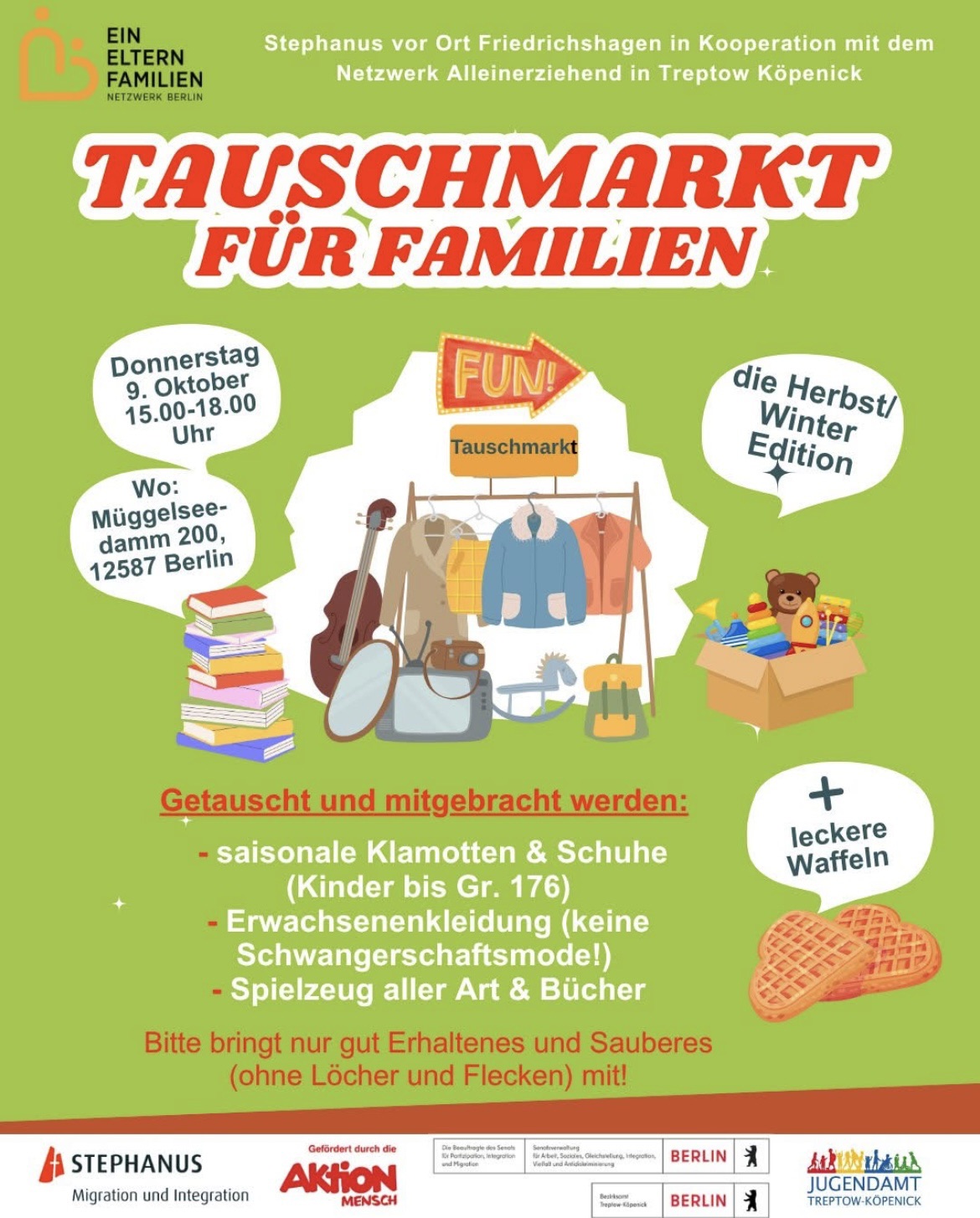 Barter market for families