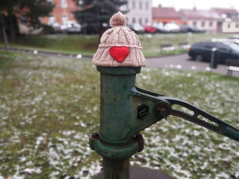 Vánoční procházka - s pumpami pod čepicí