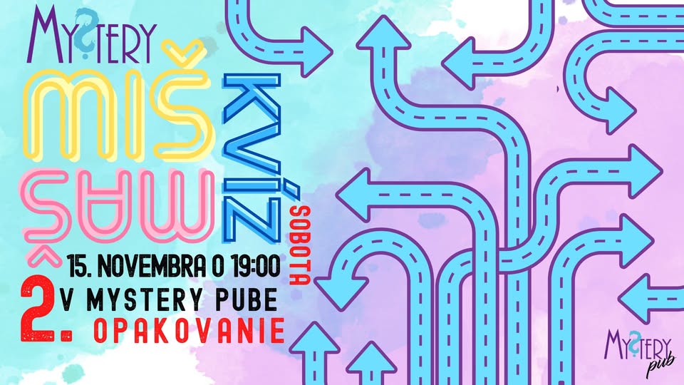 Novembrový Mystery Miš-Maš kvíz - 2. opakovanie