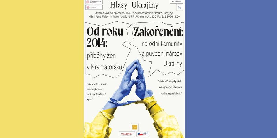 Hlasy Ukrajiny | promítání dvou dokumentárních filmů z Ukrajiny
