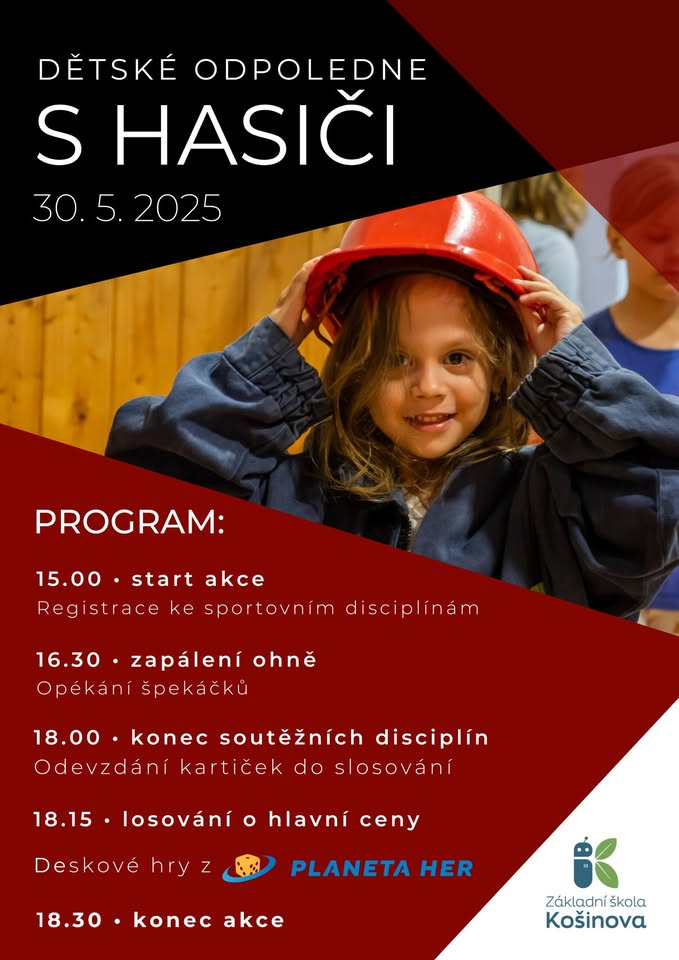 Dětské odpoledne s hasiči
